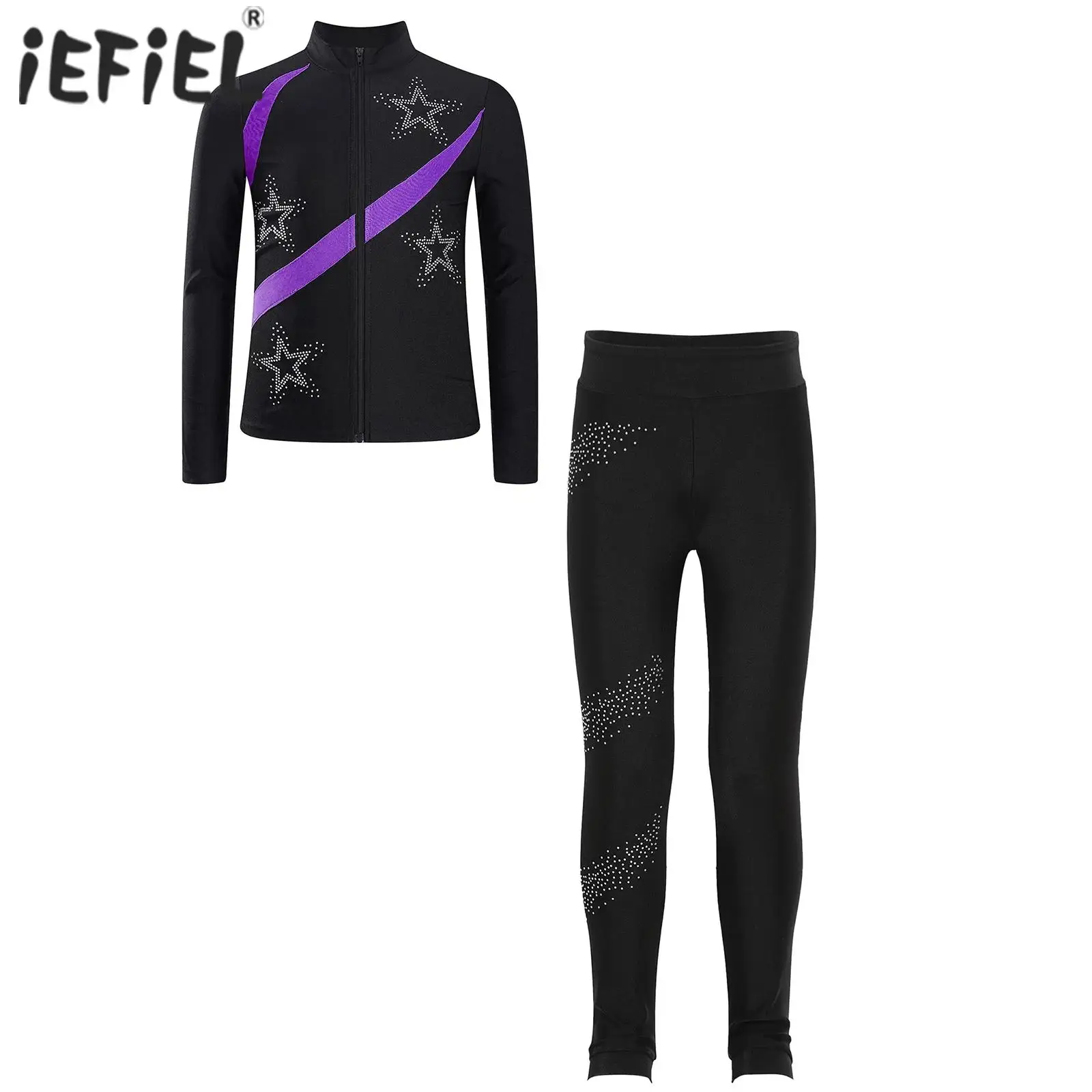 Детские комплекты для балета и гимнастики девочек наряд фигурного катания