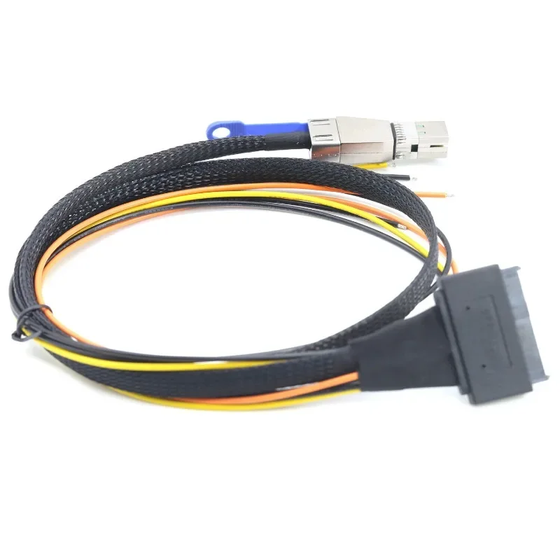 Высококачественный мини SAS HD SFF-8644 для U.2 SFF-8639 кабель адаптера с открытым кабелем