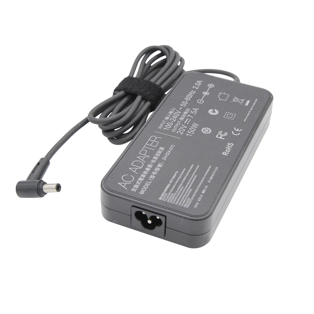 20v 7 5a 150w 6 03 7mm charger ac notebook laptop adapter for asus rog fx95d vx60g tuf gaming a15 fx506lu fx705g fx86fe t9750 free global shipping