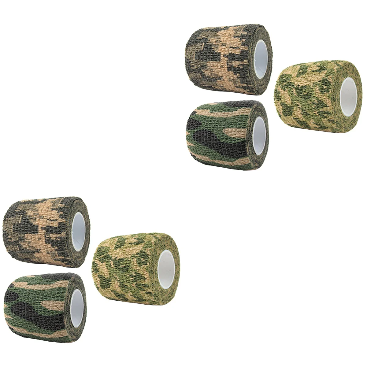 

Tapes Wraps Camouflage Tape Outdoor Stretch Bandage Bandages Elastic Ankle Adhesive Self Medicalbike Wrap Camo Grip Sweat