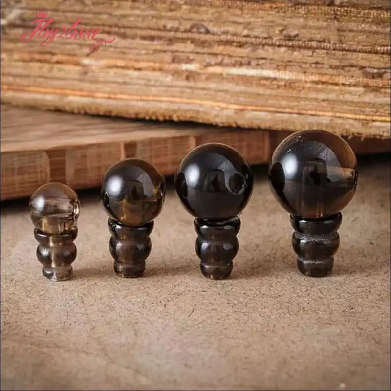 Круглый натуральный дымчатый кварц 6 мм 10 5x7 пагода искусственные камни бусины 1