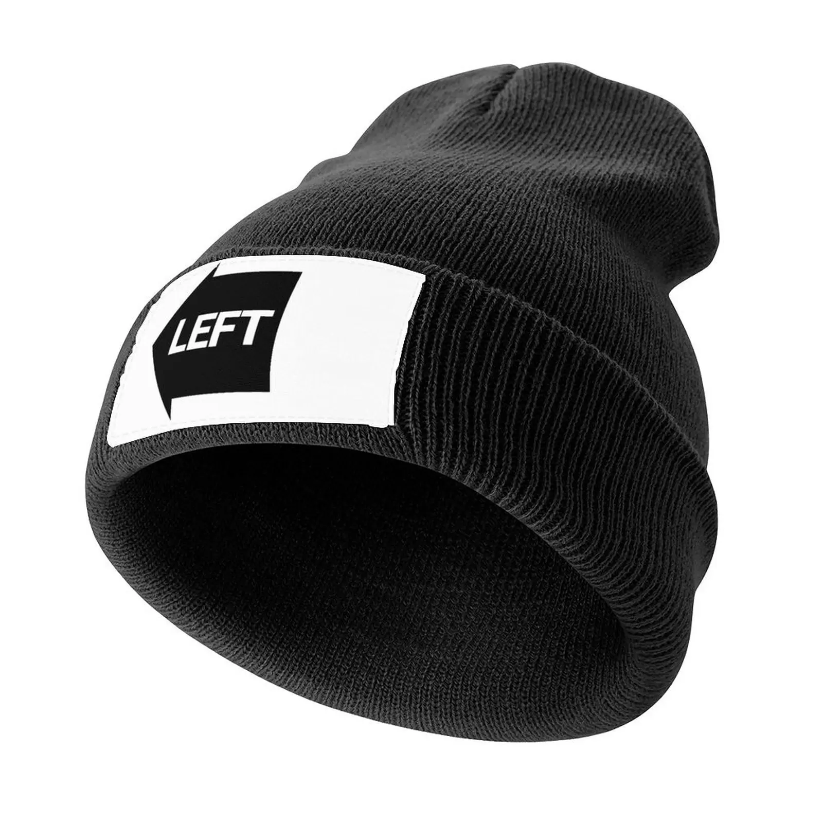 Серия Direction Arrow — ЛЕВАЯ черная вязаная кепка Sunhat Icon Мужская женская