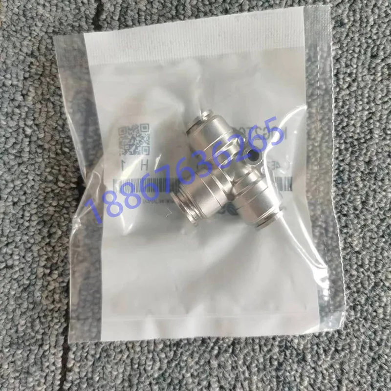 Оригинальный Т-образный быстроразъемный соединитель SMC KQG2T06-08 из нержавеющей