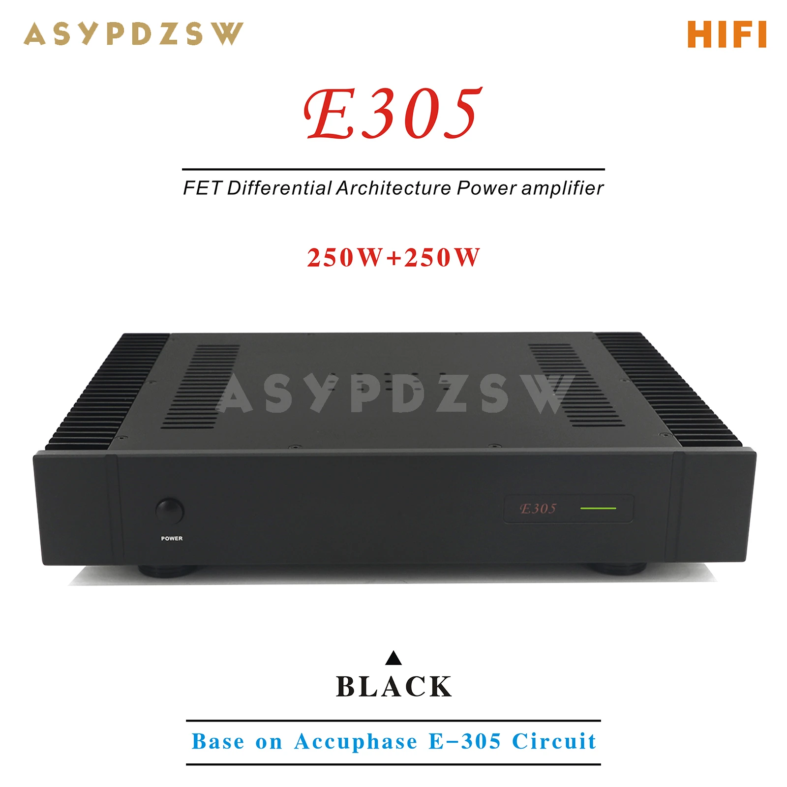 Фото HIFI E305 FET Дифференциальный Архитектурный усилитель мощности База на схеме Accuphase E-305 250 Вт + 250 Вт №1