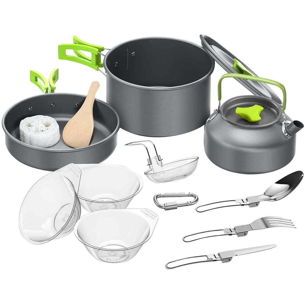 

1 Set Picnic Cookware Kit Cooking Tool Set Camping Tool Set Camping Supply