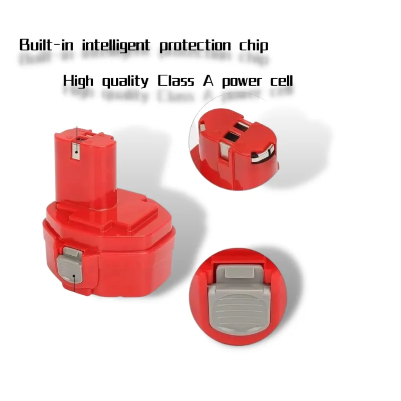 

14.4V 4800mAh Rechargeable Battery for Electric Tools, Suitable for Makita 1422 420 1433 1435 6281D 6280D 6237D 8281D, Etc