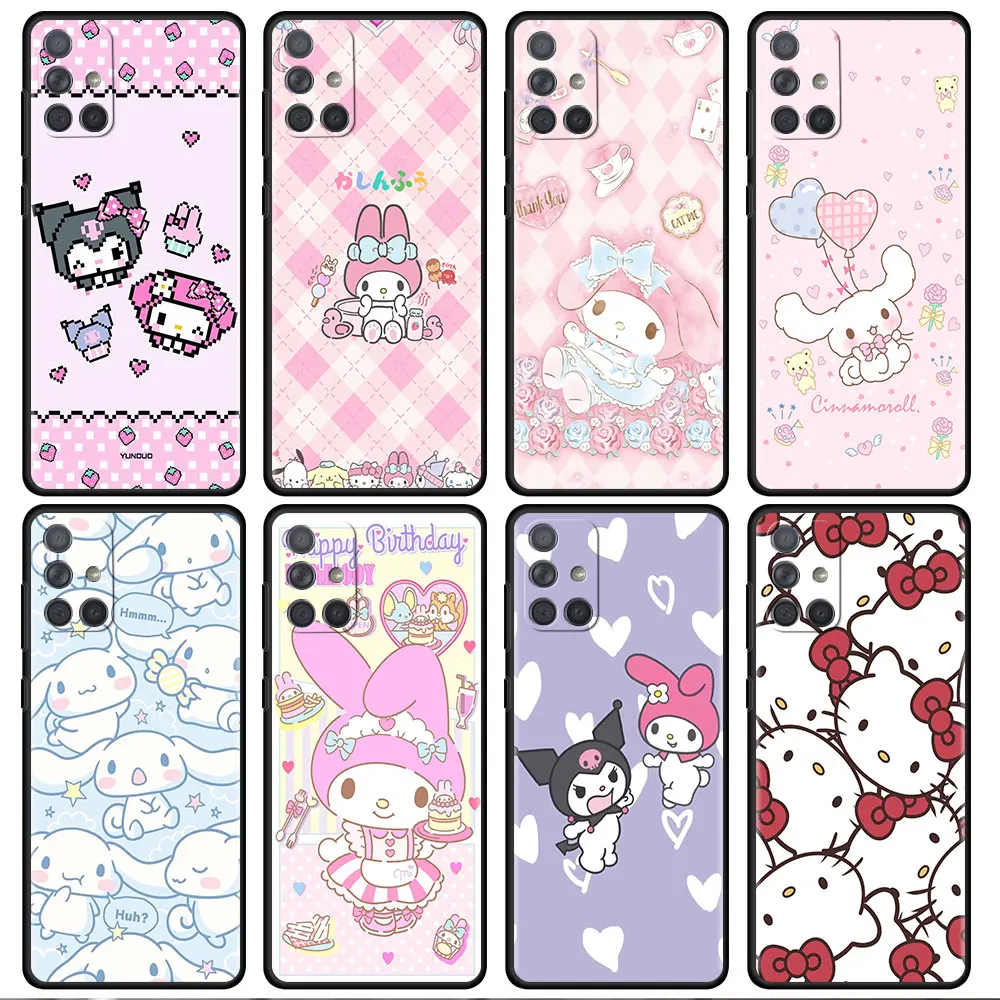 

My Melody Cover For Samsung Galaxy A52 A12 A51 A32 A21s A71 A32 5G A12 A22 A53 A31 A13 A72 A02s A41 A03 A04 Phone Cover