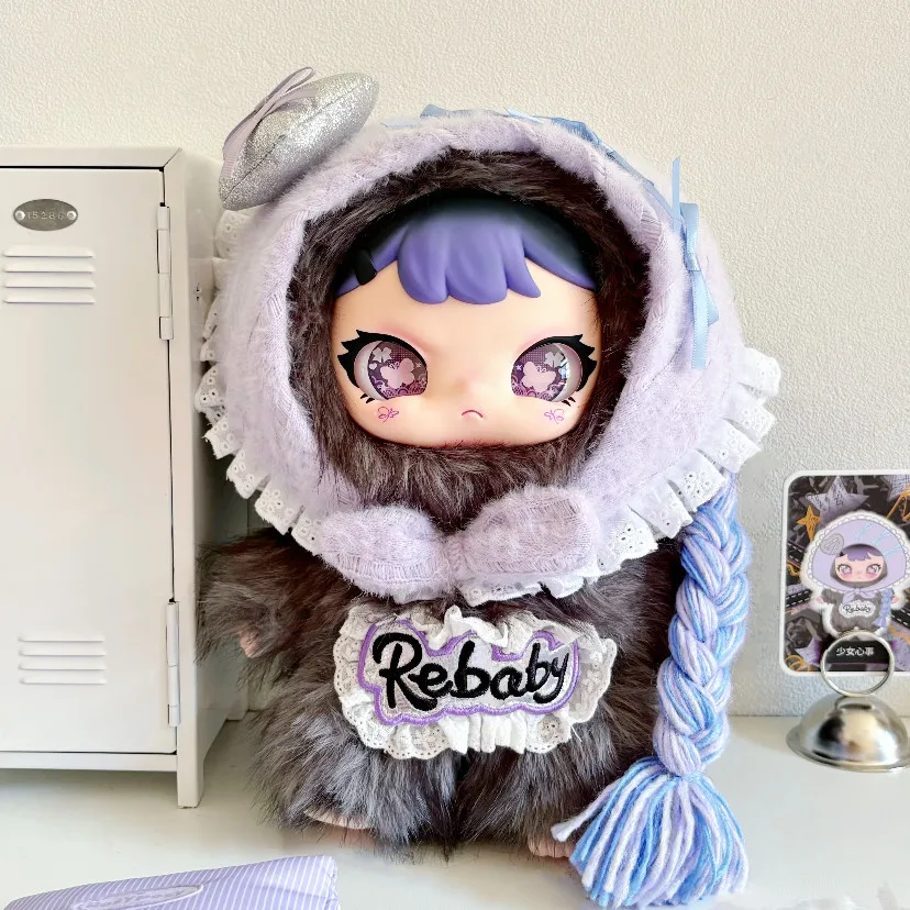 Фото Плюшевая фигурка Rebaby из серии 400% в закрытой упаковке, пушистая виниловая кукла, настольное украшение, коллекционный декоративный подарок для молодежи №4