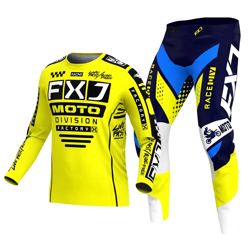 Брюки-Джерси для мотокросса мужчин и женщин костюм езды на мотоцикле по