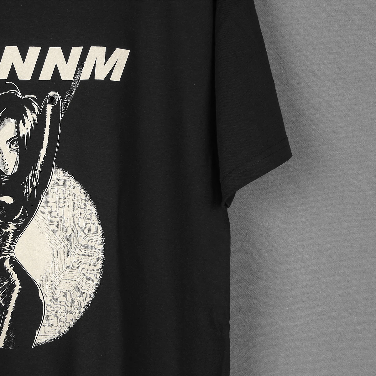 Футболка Gunnm Battle Angel Alita японское аниме серия экспериментов Lain Texhnolyze хлопковая