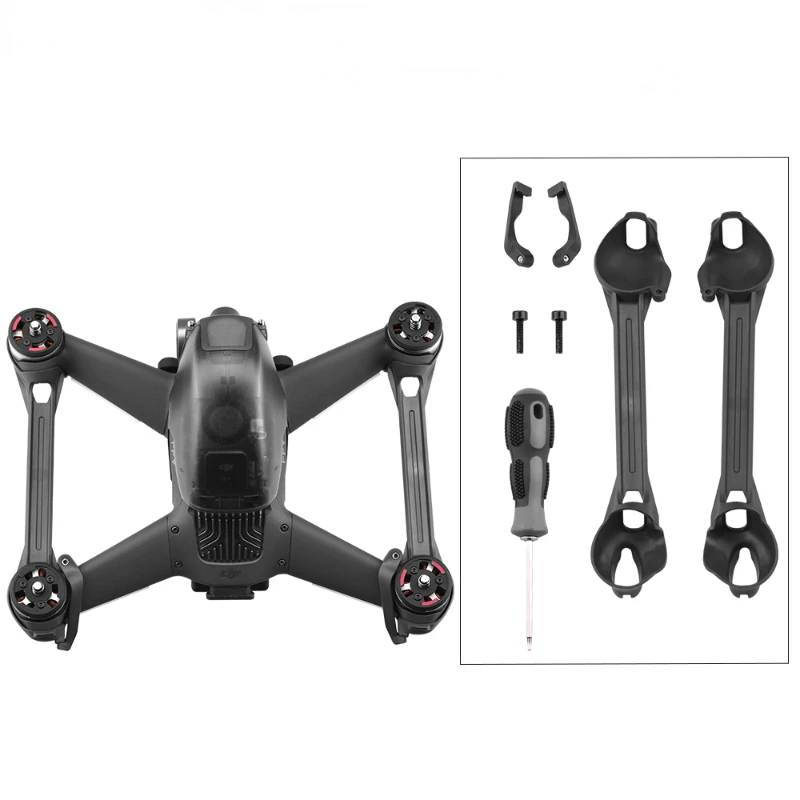 

Combo Maintenance Arm Reinforcement Drone Arm Bracers Protector for DJI FPV Drone Replacement Accessories