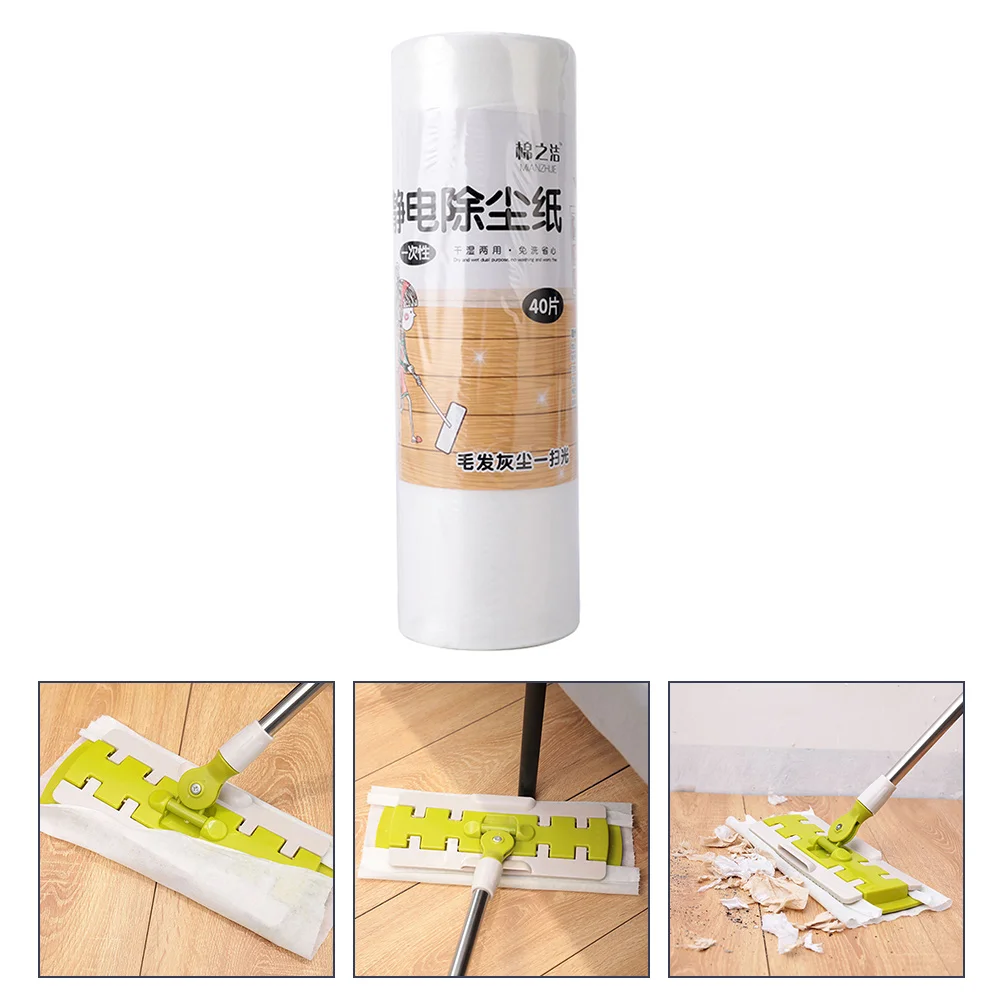 

Mop Dusting Cloths Dry Paper Floor Sweeper Heads Pad Tools Removal Cleaning Replacement Electrostaticpads Duster Refill