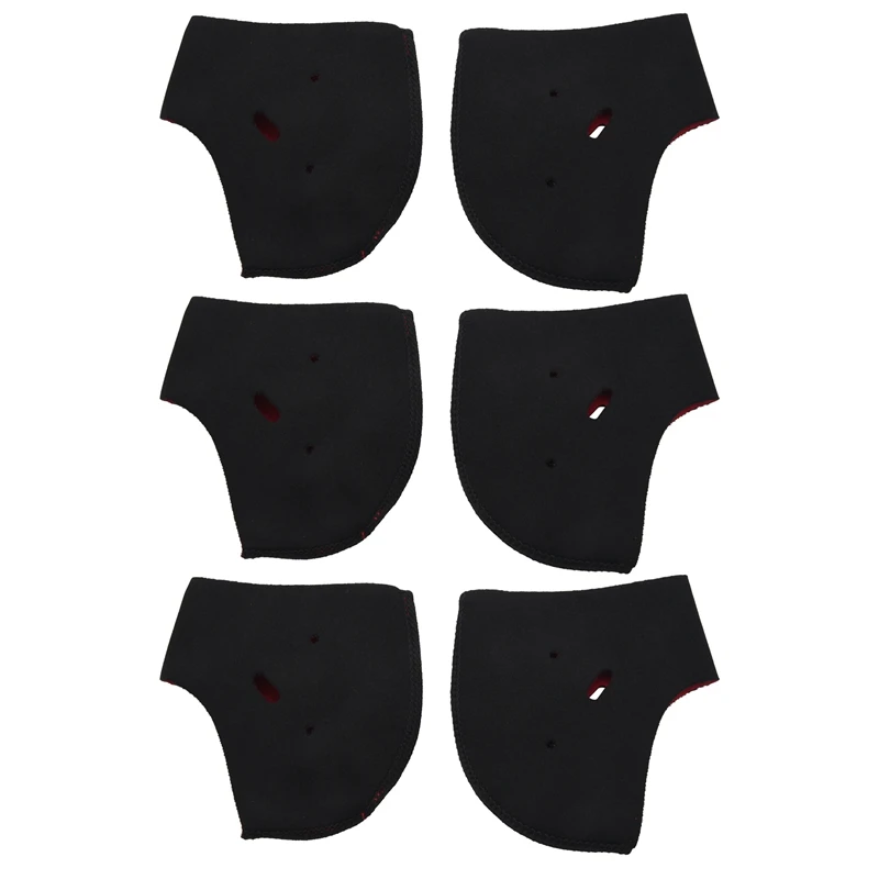 

Защитный эластичный бандаж на лодыжку 6X, черный бандаж для поддержки здоровья, повязка на ногу