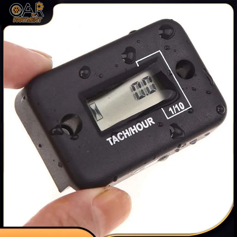 

Универсальный таймер газового двигателя, измеритель числа часов, портативный, водонепроницаемый, для двигателя, 1 шт.