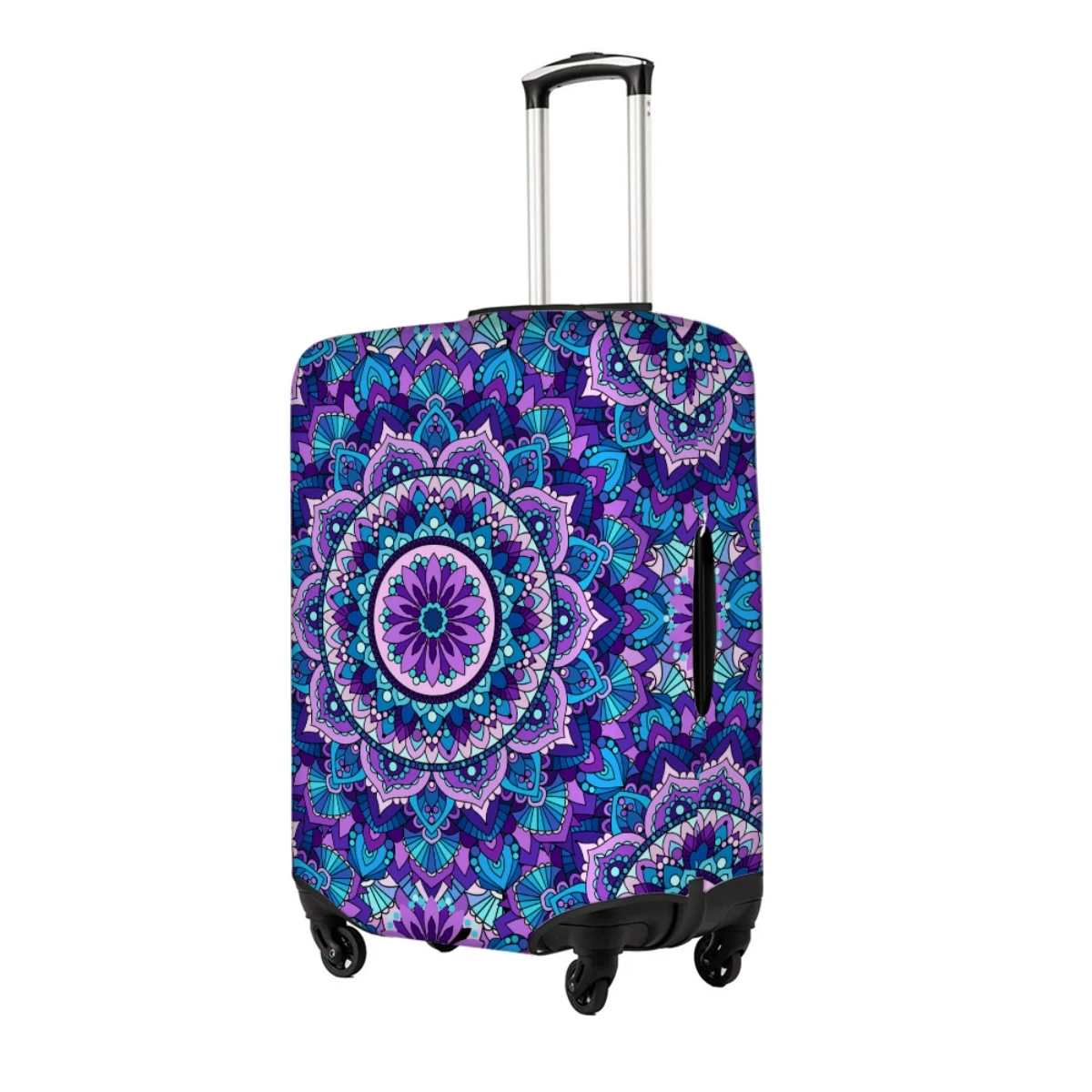 Multi Size Luggage Covers High Elastic Suitcase Cover Travel Accessory Fabric Protects Luggage From Dust And Scratches