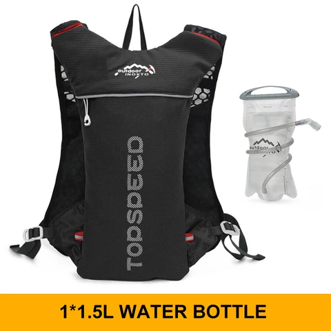 Рюкзак INOXTO trail running-ultra-светильник 5L, жилет для гидратации бега, сумка для воды для марафона, велосипеда л, 2 л