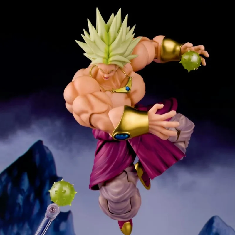 Фото Подлинная фигурка Demoniacal Fit Dragon Ball Broly 2.0 Shf Legendary Berserker-Cosmic Shocking 1/12, подарки №3