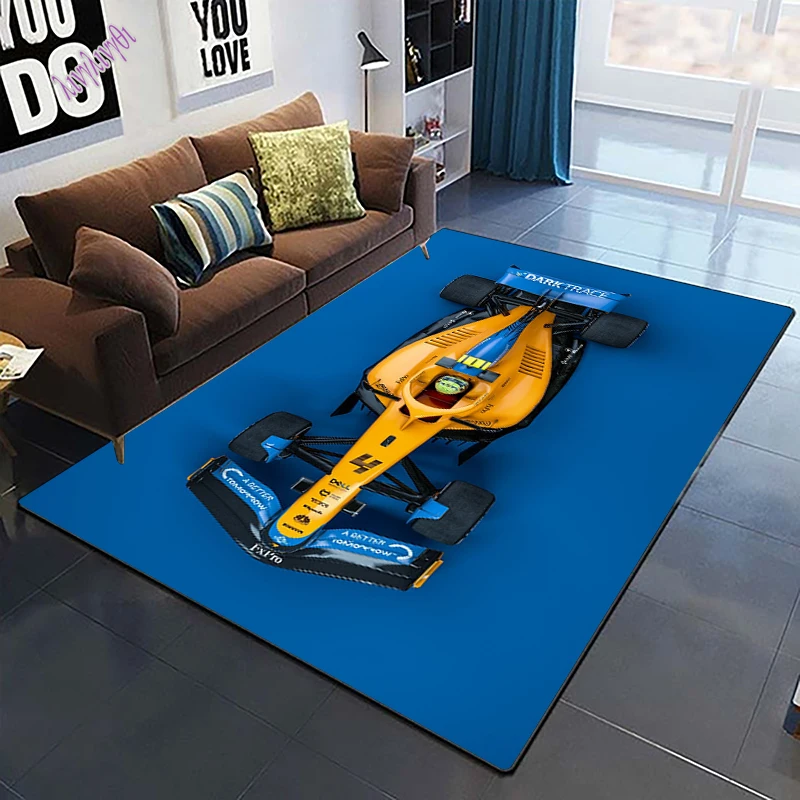 

Racing Supercar Large Rug for Living Room Auto Parts Black Carpet Bedroom Area Rug Bathmat Soft Rug Home Decoration