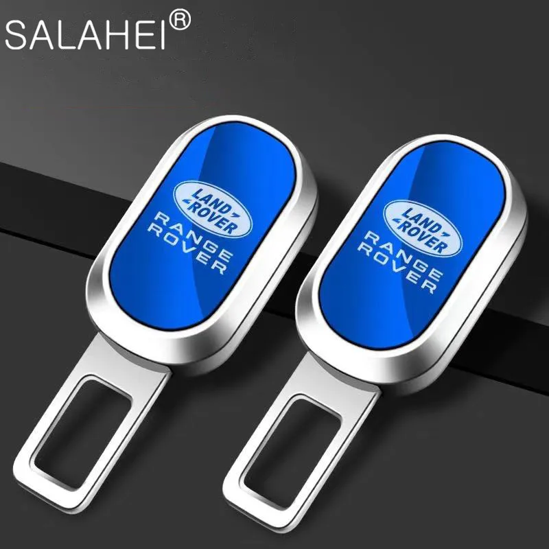 

Alloy Car Safety Adjustable Seat Belt Clip Extender Plug Buckle For Land Rover Range Rover Velar Sport Discovery 2 3 4 Defender