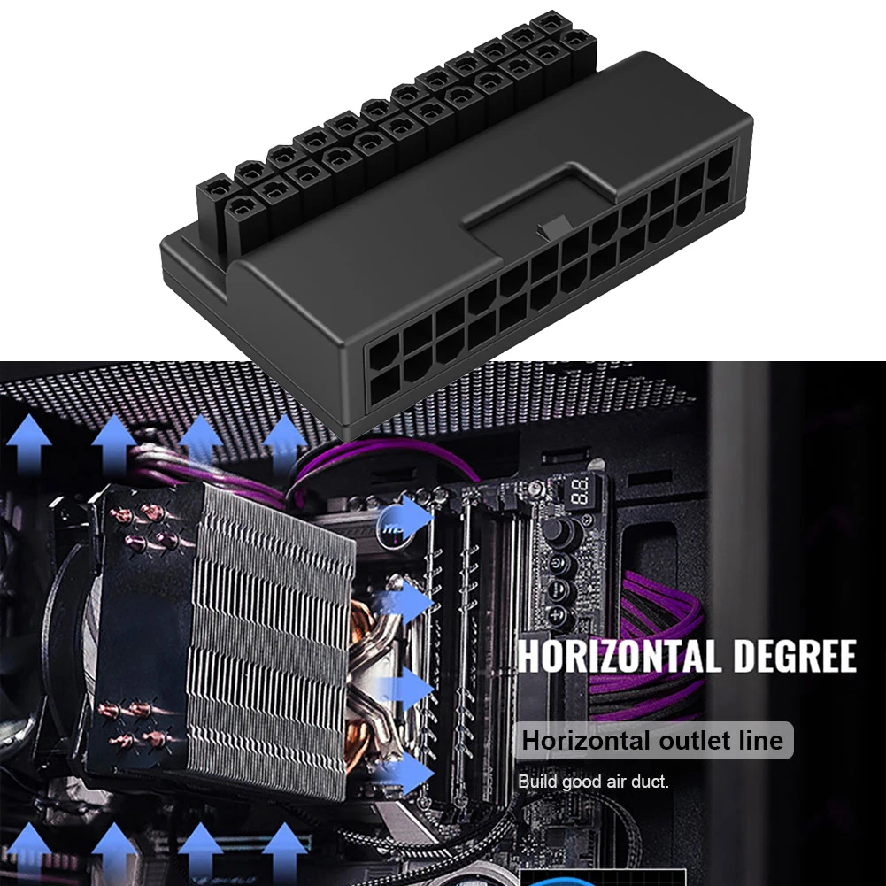 

Материнская плата ATX с 24 контактами на 24 контакта, 90 градусов