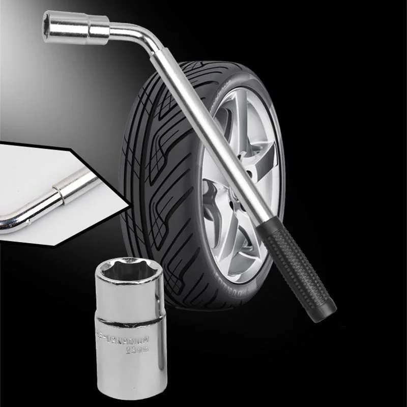 

Telescopic Tire Wrench Mechanical Workshop Tools Torque Wrench Car Tools Change Tires Repair Save Effort Disassembly Multi Tools