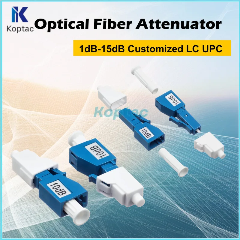 1 шт. волоконно-оптический аттенюатор дБ до 15 LC/UPC штекер-гнездо фиксированный FTTH