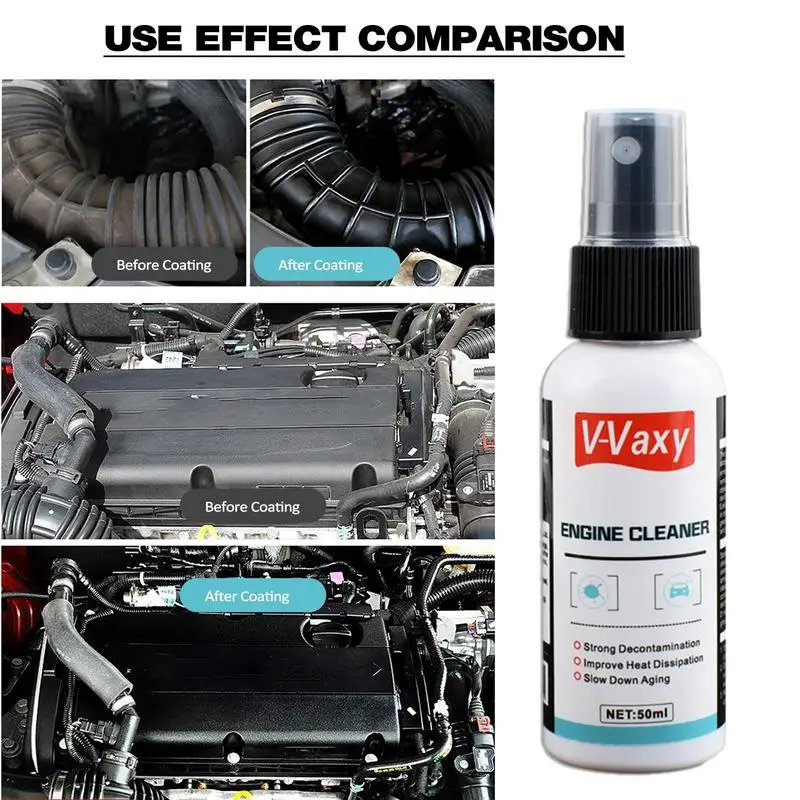 Car Engine Shine Protector Automotive Engine Cleaning Agent Wear-Resistant Oilproof Coating Solution Heavy Oil Grease Remover