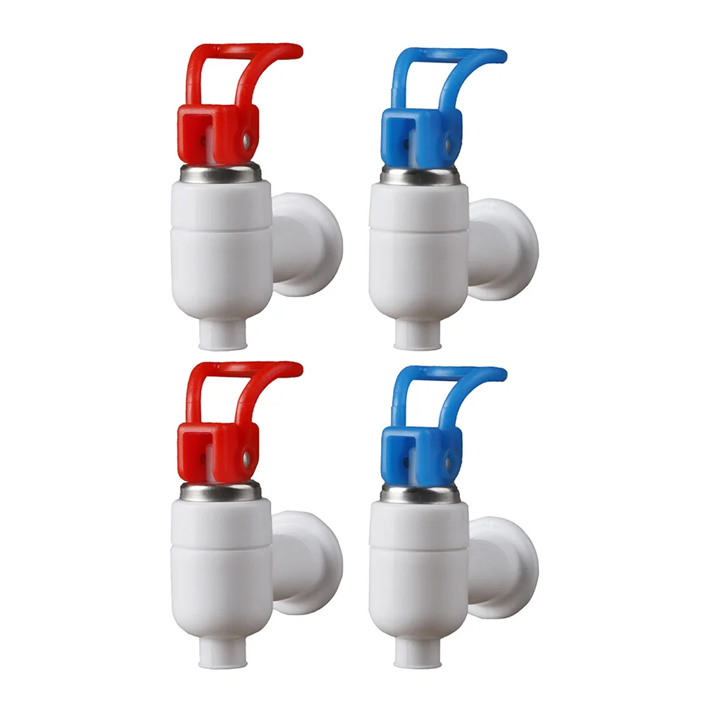 

4Pcs Water Dispenser Nozzle Manual Drinking Fountain Plastic Water Water Nozzle for School Office Hotel