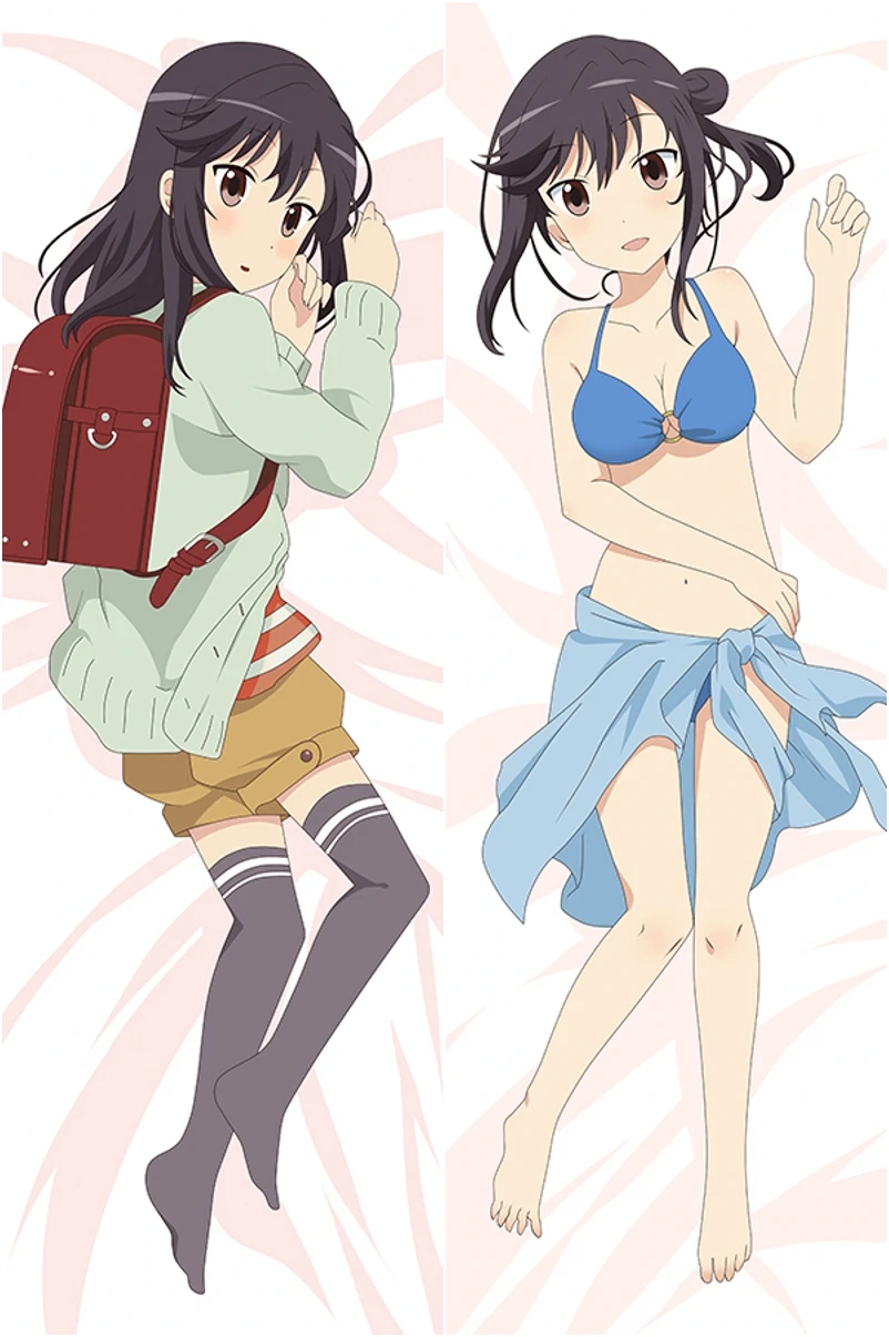 

Аниме Non Biyori Ichijou Hotaru Косплей Подушка «Dakimakura» обнимающее тело Prop
