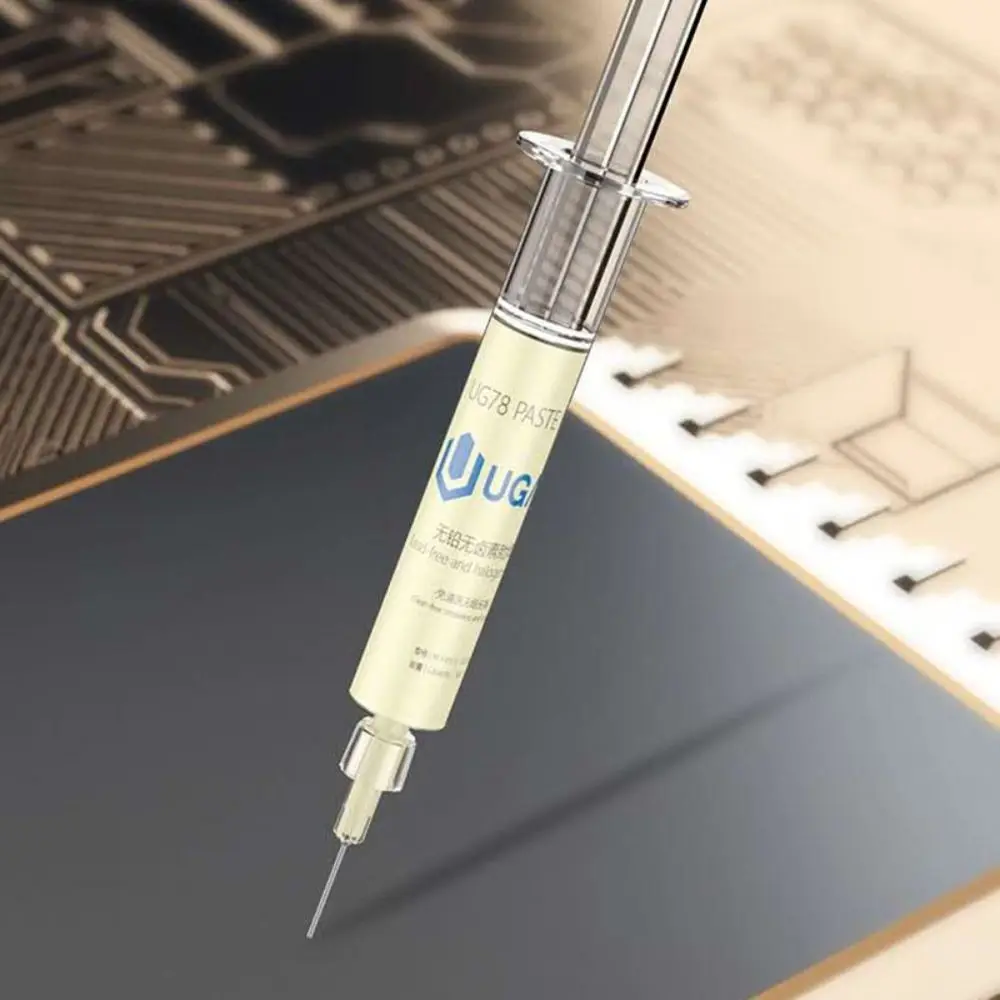 

10cc Soldering Repair Paste UG-78 No-Clean Solder Paste Quick Repair Solder Flux for BGA PCB