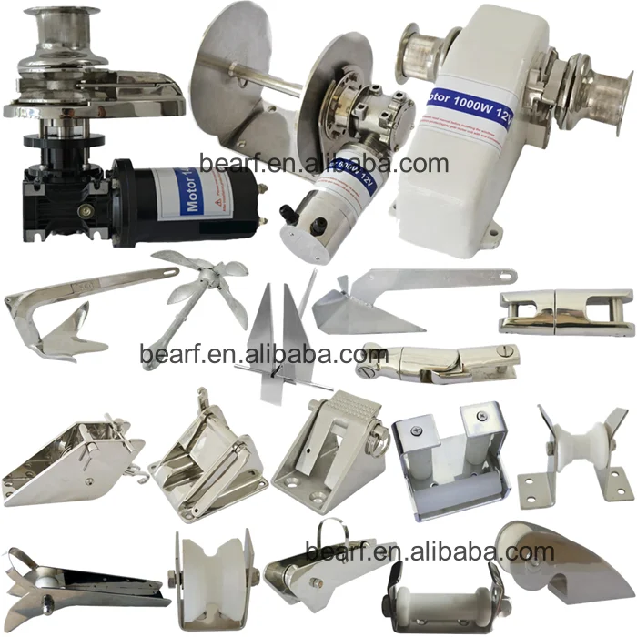 6 мм-13 мм якорная цепная Лебедка для веревки 12 В 24 220 380 морской класс лодки яхты