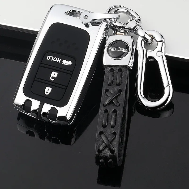 

2 3 4 Buttons Car Key Case Cover Protection for Honda Accord 9 Crider City Vezel Spirior Odyssey Civic Jazz HRV CRV Fit Freed