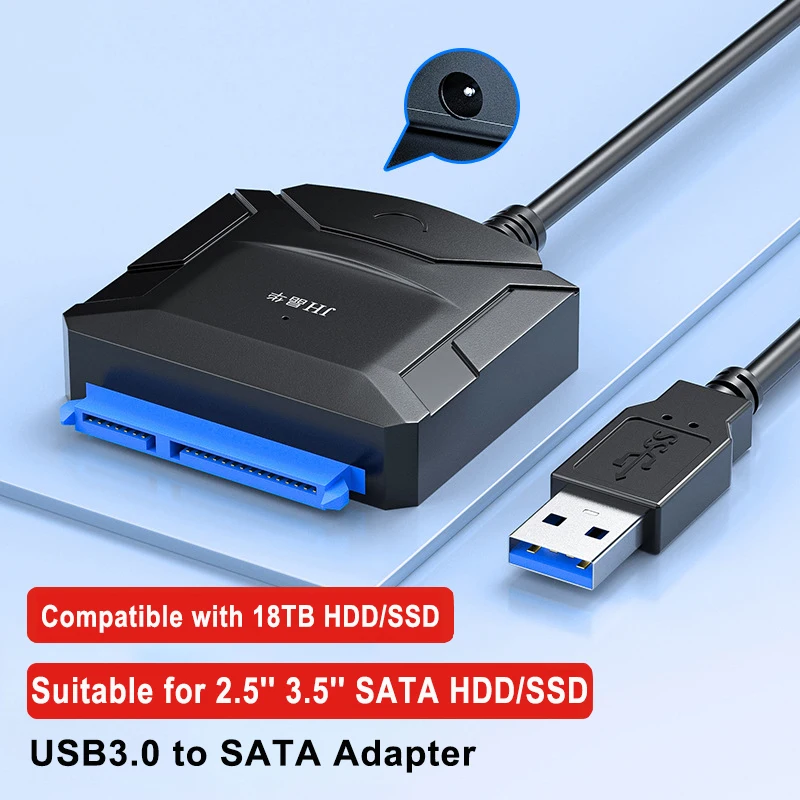 Переходник с SATA на USB 3,0 для внешних жестких дисков 2,5 дюйма