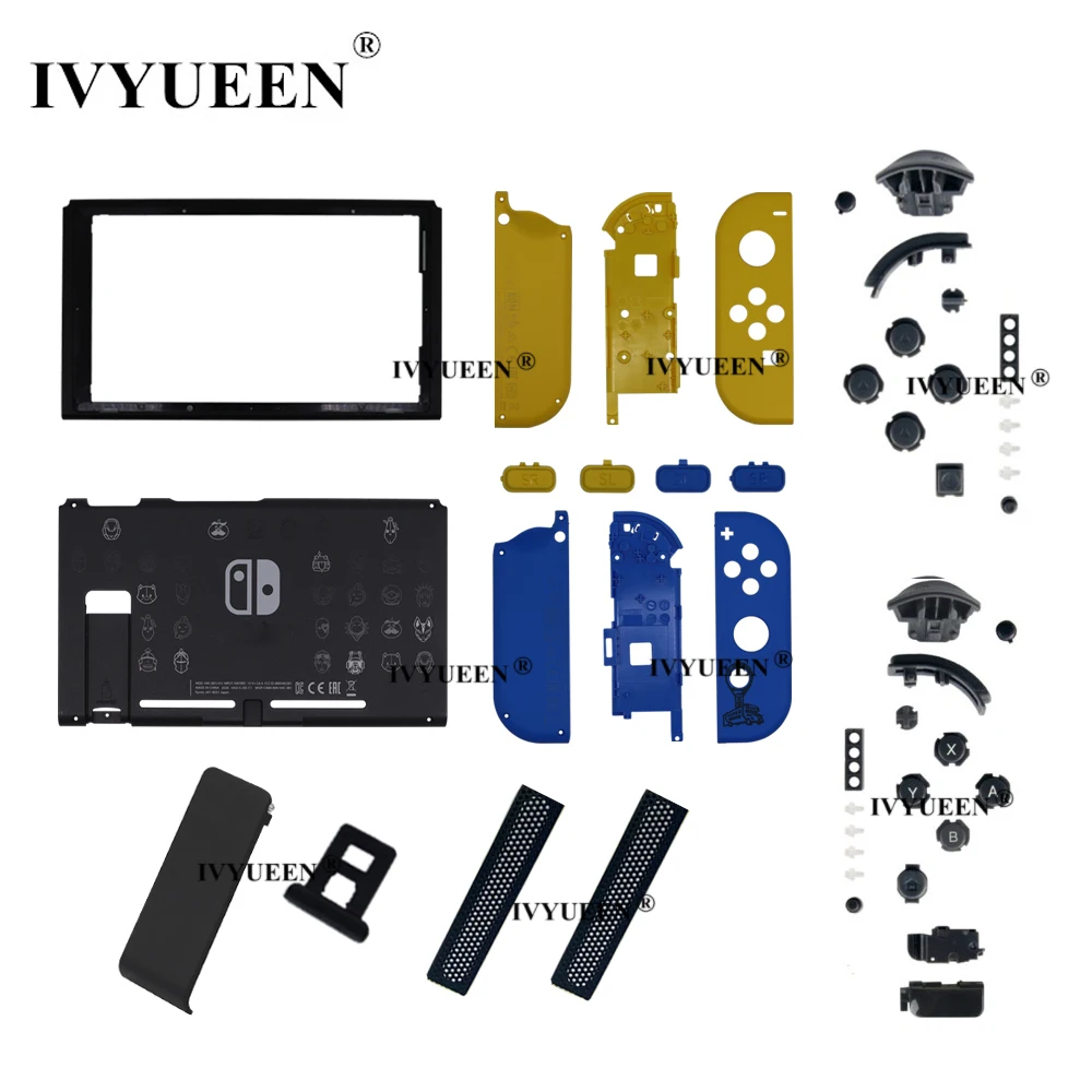 

IVYUEEN for Nintendo Switch Console Replacement Housing Shell Cover for Nintend Switch JoyCon Faceplate Casing Skin Limited