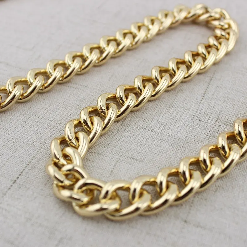 60/100/120/110/130cm Aluminum Chain Light Weight Bags Purses Strap Accessory Factory Quality Plating Cover Wholesale