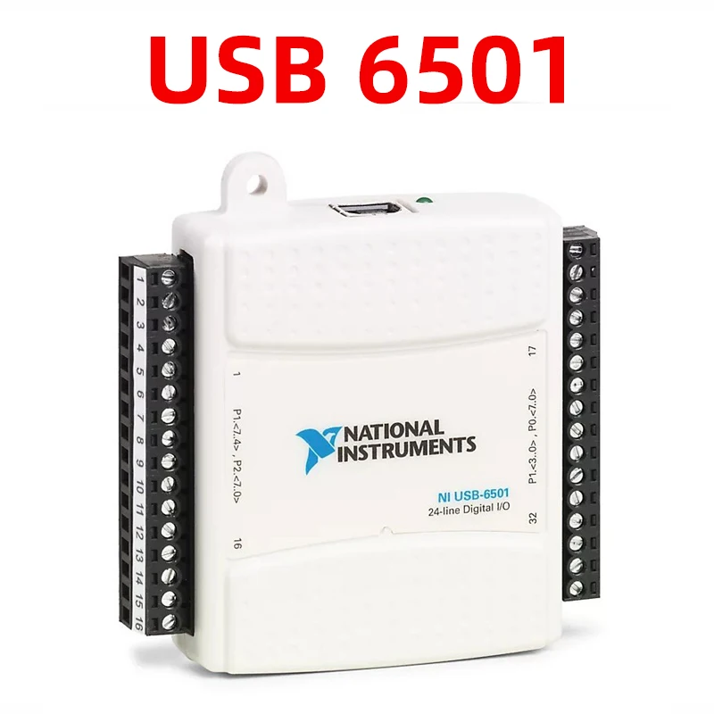 Б/у отличное состояние Оригинальная карта сбора данных USB 6501 DAQ 24-линейный