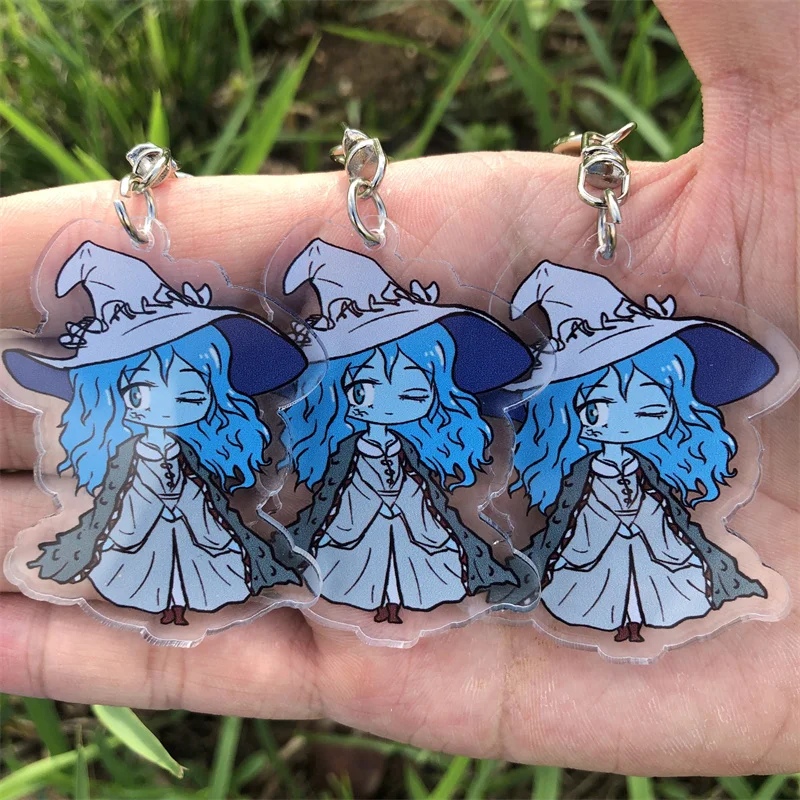 

Elden Ring Ranni Keychain Game Cosplay Accessories Key Chain Pendant Cartoon Badge