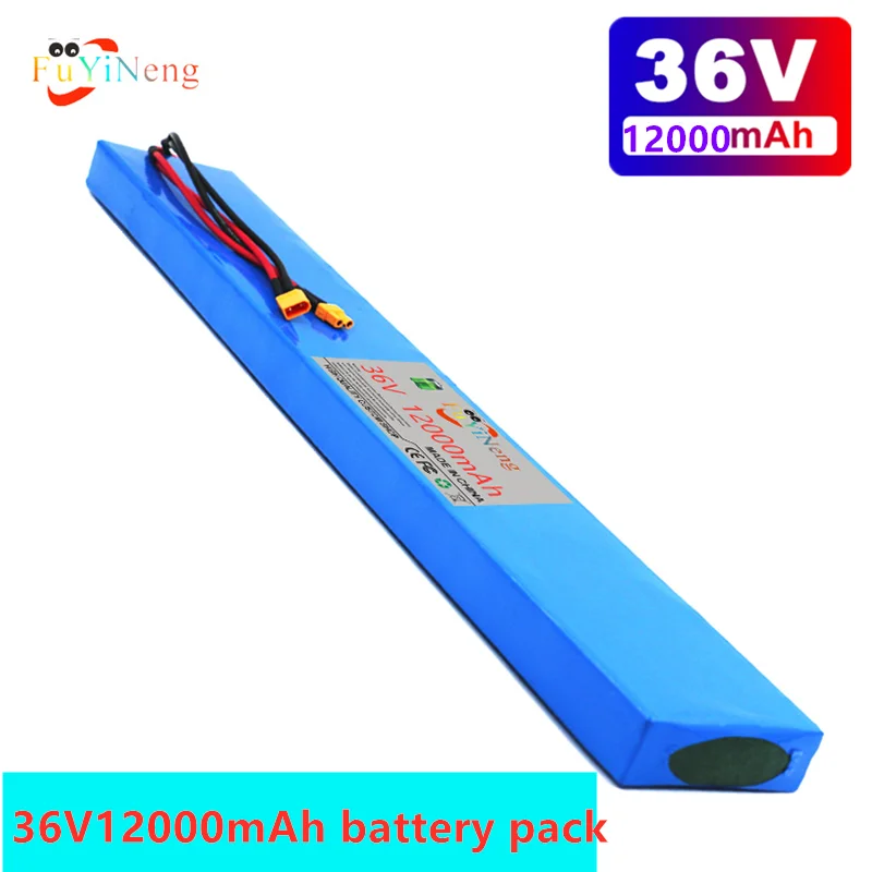 

36 В 10s2p 12Ah BMS built-in12000mAh,18650 литий-ионная батарея, с кронштейном, m365 Pro электрический скутер, Расширительная батарея