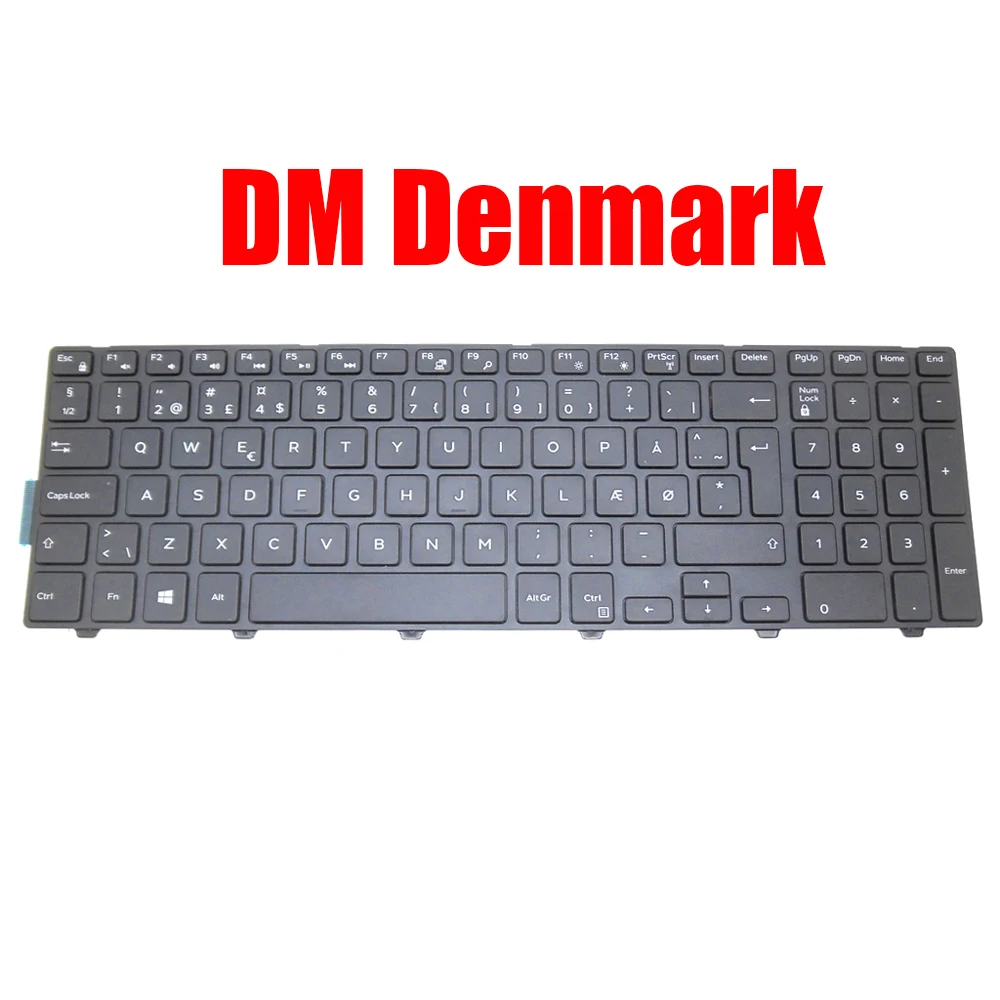 

Дамская клавиатура DM для DELL Inspiron 3541 3542 3543 3550 3551 3552 3555 3558 3559 3560 3565 3567 3568 3570 3573 3576 05M48N