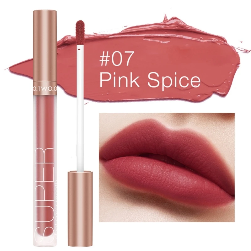 

Velvet Matte Liquid Lipstick Makeup Waterproof Long Lasting Lip Gloss for Women