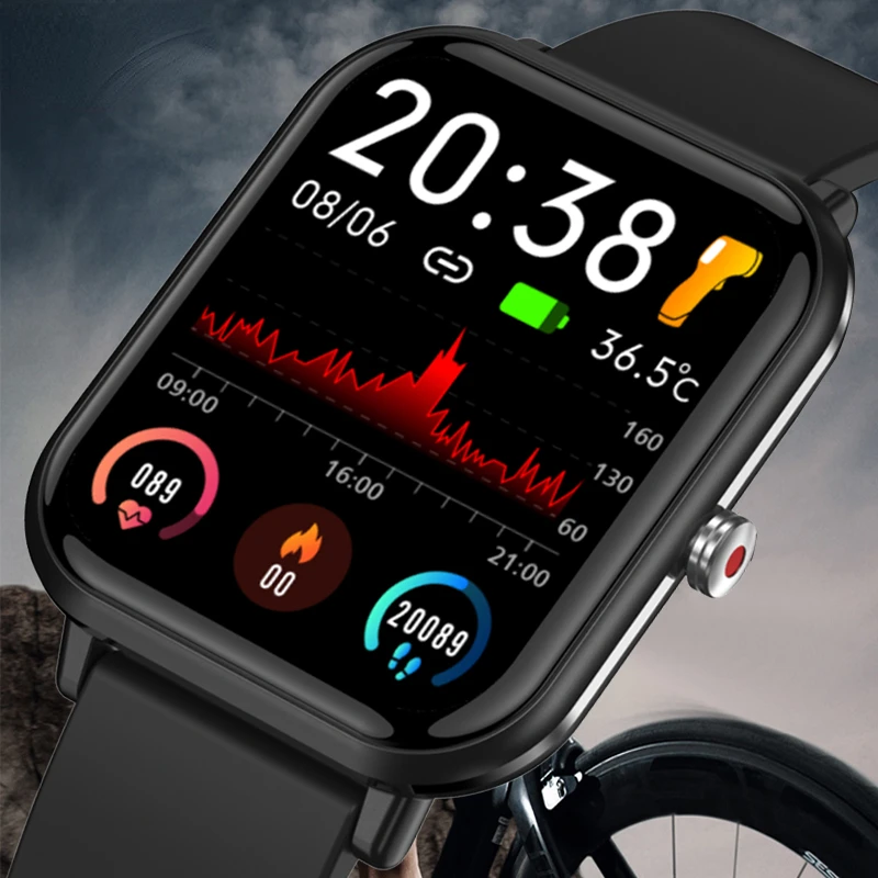 

Новинка 2023, женские умные часы с Полноразмерным сенсорным экраном, спортивные фитнес-часы IP67, водонепроницаемые умные часы с Bluetooth для Android и iOS, мужские часы, лидер продаж