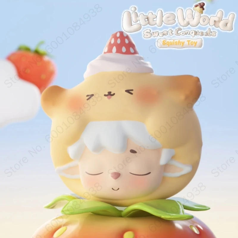 Фото Heyone Mimi Little World Sweet Conquests Series: Сквиши-игрушки в закрытой упаковке, антистресс, расслабляющие игрушки, милые фигурки персонажей, подарок для игр №1