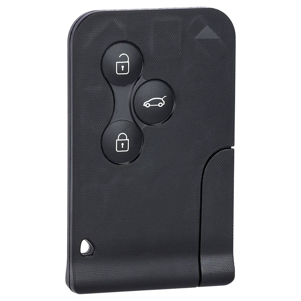 KEYECU 433 МГц PCF7943 ID46 смарт-ключ карты для Renault Megane II Scenic Grand 2003-2008 3 кнопки бесключевой
