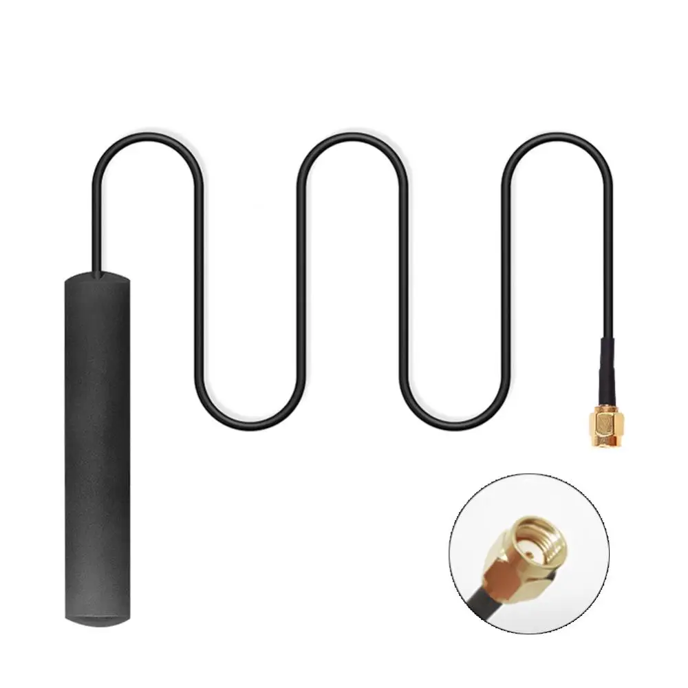 Car Antenna DAB SMA 3G Digital Active for Radio TV Receiver Box Auto cat Radio Aerial 1.5m Cable strong stable signal