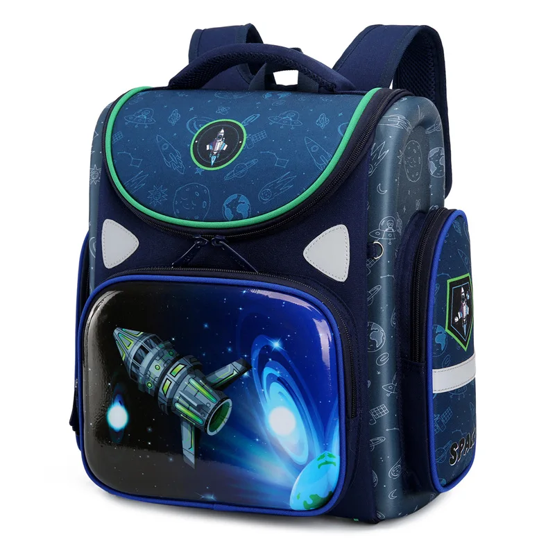Ортопедический Детский рюкзак, высококачественный Детский рюкзак для начальной школы, рюкзак для девочек с объемным рисунком
