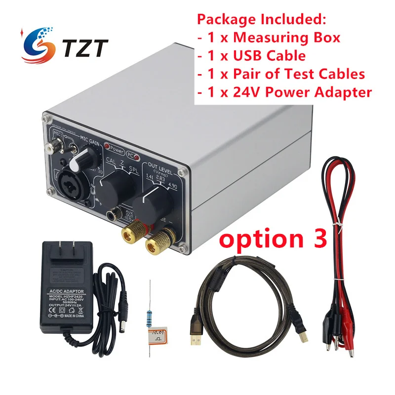 

Тестер аудиодинамиков TZT J-BOX III