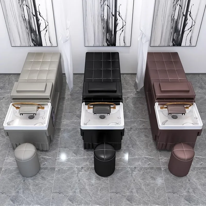 Парикмахерское кресло спа-салон для волос удобный салон красоты мытье головы