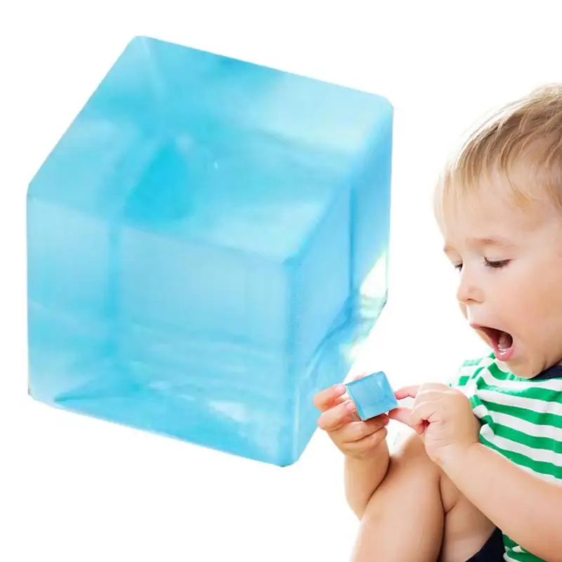 

TPR Transparent Toys For Kids Ice Cube Snapper Cat's Claw Cute Animals Stress Reliever Squeeze Toys For Child Birthday