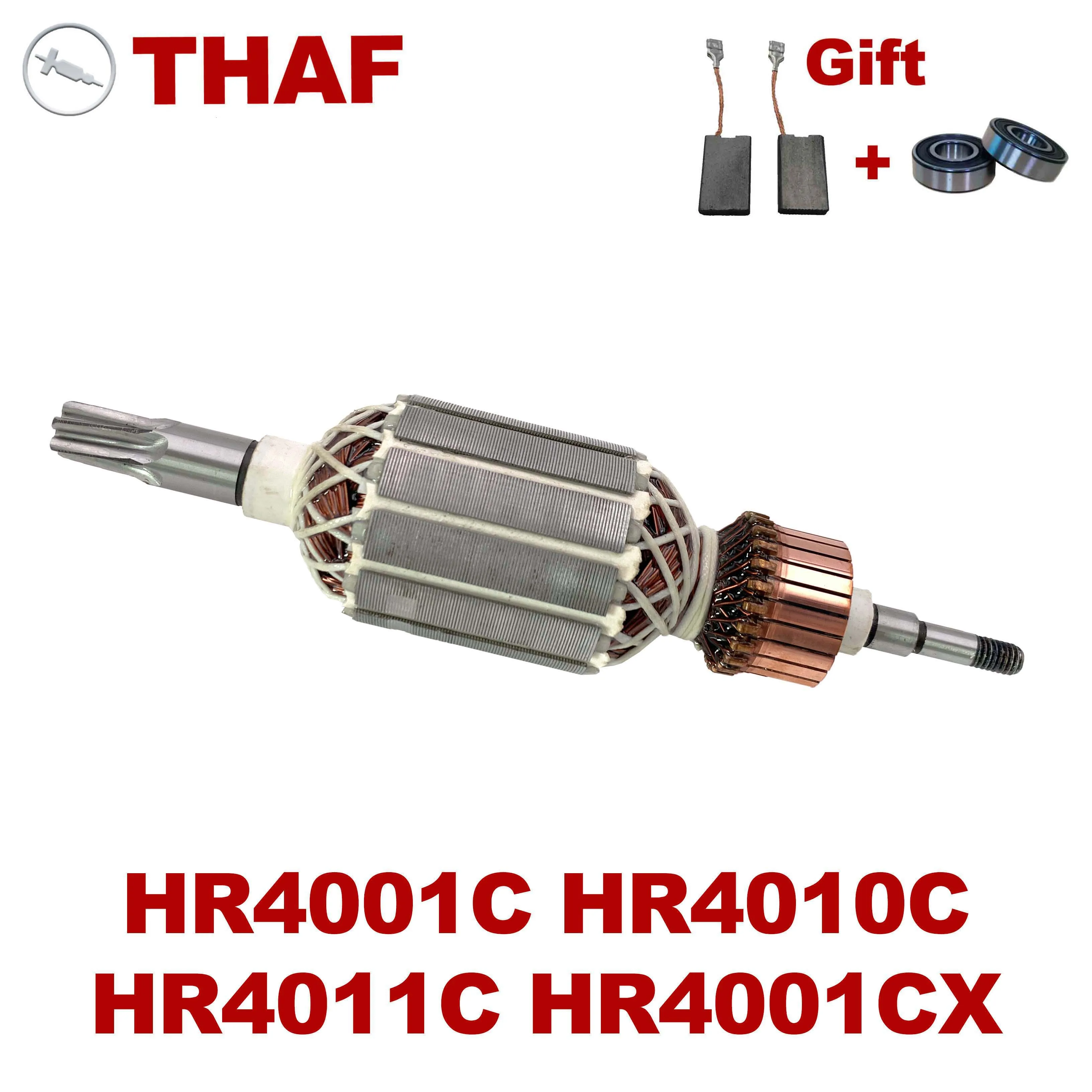 AC220V-240V Якорь ротор замена для Makita Перфоратор HR4001C HR4010C HR4011C HR4001CX AC220V-240V Якорь ротор замена для Makita Перфоратор HR4001C HR4010C HR4011C HR4001CX