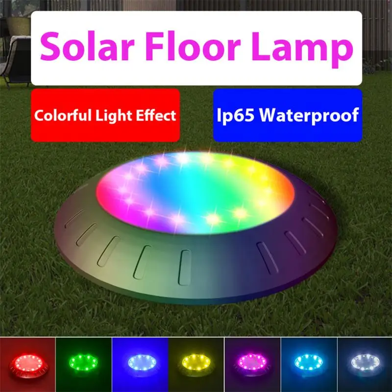 

Solar Underground Lamp 16LED Color Waterproof Lawn Light For Garden PathWay Patio Under Ground Spot Lights Outdoor Lighting